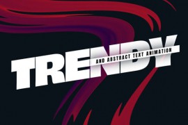 Text Animation with Colorful Background 50816146
