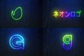 Neon Logo Reveal 42253184