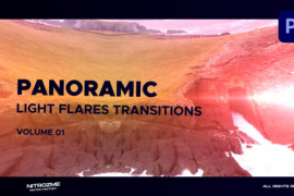 Light Flares Panoramic Transitions Vol. 01 for Premiere Pro 47398356