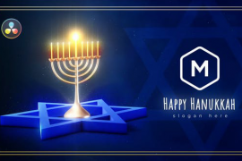 Hanukkah Festival Logo Reveal 49663116