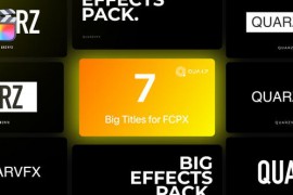 Big Titles for Final Cut Pro X 44953102