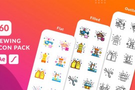 Sewing Animated Icons | After Effects 49851653