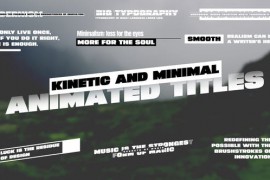 Kinetic Animated Titles 47427862
