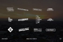 Minimal Titles 1.0 | FCPX & Apple Motion 51541567