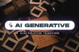 Free Download:AI Generative Slide Projector Transitions | Vertical | After Effects 60344226