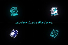 Cyber Logo Reveal 43429414
