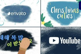 Christmas Typography And Logo Openers Pack for Premiere Pro 49439006