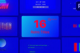Retro Titles for Premiere Pro 44942813