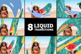 Liquid Transitions | DaVinci Resolve 52743471