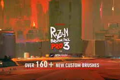 Gumroad – RAZUM_INC BRUSH PACK PRO 3 for PROCREATE 5