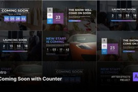 Coming Soon with Counter - After Project Files 51075310