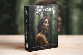 Wild Dark Green Vlog Travel Moody Cinematic LUTs Pack 49942761