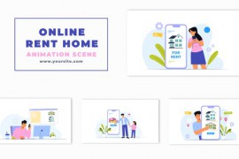 Online Find Home For Rent 2D Character Animation 47262310