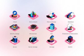 Cloud Technology - Isometric Icons 44942089