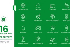 Automation Technology Line Icons Pack - MORGRT 44759499