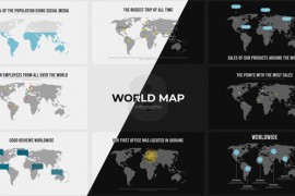 Infographic - World Map / PR 49328481