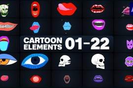 Cartoon Elements for After Effects 47674982