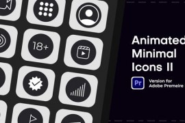 Animated Minimal Icons II | MOGRT 45226155