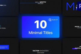 Minimal Titles for Premiere Pro Vol. 04 44827941