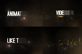 Cinematic Text Title Animation 45984133