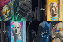 NFT Crypto Art Promo 36124154