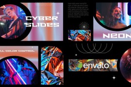 Cyber City Slideshow for Premiere Pro 47150417