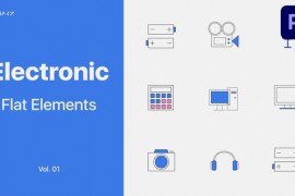 Electronics Icons for Premiere Pro Vol. 01 47385941