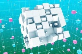Cubism Logo Tech 48800301