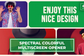 Multiscreen Slideshow | Split Screen Opener | Minimalistic 49661286