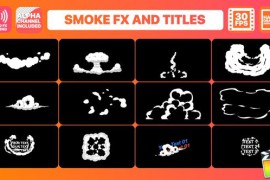 Hand Drawn Smoke FX And Titles | FCPX 24044884