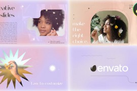 Holographic Pastel Slides for DaVinci Resolve 50894671