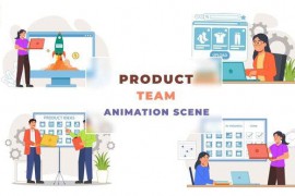 Product Team Explainer Animation Scene 43661313