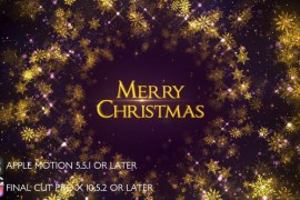 Merry Christmas Greetings - Apple Motion 49207655