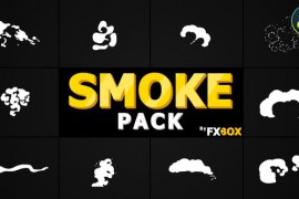 Cartoon Smoke Elements | DaVinci Resolve 33029843