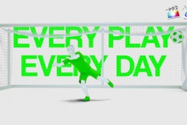 Soccer Typographic Intro 52282540