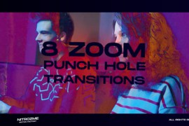 Punch Hole Zoom Transitions Vol. 01 44940730