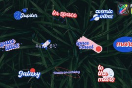 Galaxy Titles for FCPX 51569851