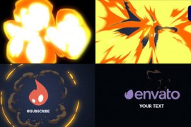 Logo Opener - 2D Cartoon Explosion [Premiere Pro] 46527061