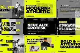 Typography Slides | MOGRT 56573494