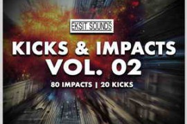 Eksit Sounds Kicks and Impacts Vol. 02 WAV-FANTASTiC