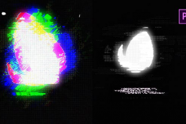 Neon Glitch Logo Reveal 47848374