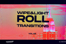 Wipe and Light Roll Transitions Vol.02 45307342