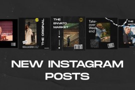 New Instagram Posts Mogrt 51552627