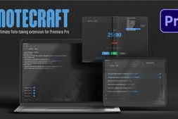 Free Download:Aescripts – Notecraft v1.3.0 for Premiere Pro