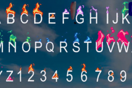 Fire Alphabet Font | Premiere Pro MOGRT 51327971