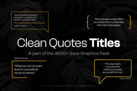 Clean Quotes Text Titles II 47661295