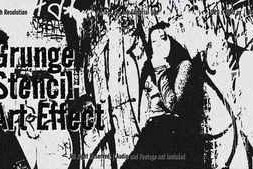 Free Download:Grunge Stencil Art Effect 62965996