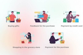 Shopping - Flat concept 43436740