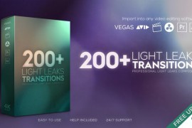 4K Light Leaks Transitions 23604155