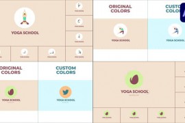 Yoga School Logo Reveal for After Effects 46060865